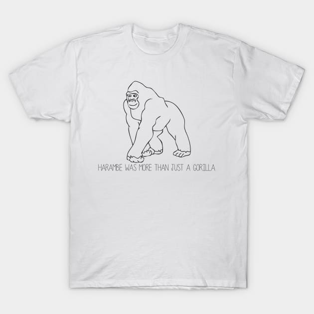 Harambe T-Shirt by epollio